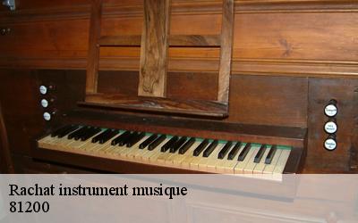 Rachat instrument musique  81200
