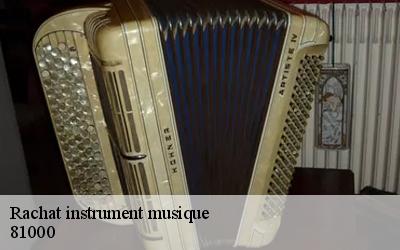 Rachat instrument musique  81000