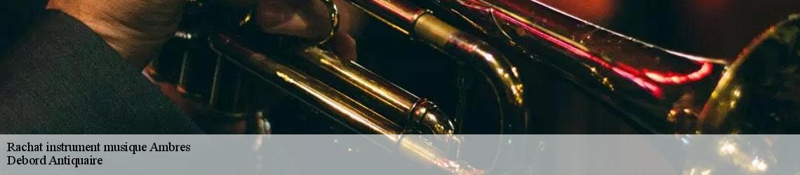 Rachat instrument musique  ambres-81500 Debord Antiquaire 